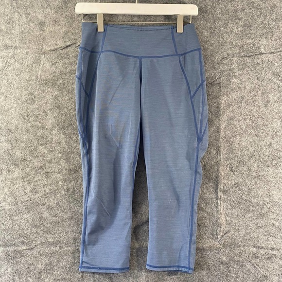 Kuhl Skulpt Leggings Small Blue Mid Rise Kapri Tight Capri Crop Athleisure - Picture 2 of 11